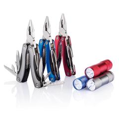 Vue Outil multifonctions et torche de couleur gris| Krokrodeal