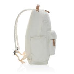 Vue Sac à dos Impact AWARE™ en toile 16oz recyclé de couleur blanc| Krokrodeal
