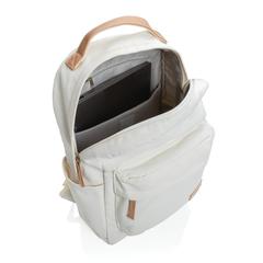 Vue Sac à dos Impact AWARE™ en toile 16oz recyclé de couleur blanc| Krokrodeal