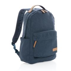 Vue Sac à dos Impact AWARE™ en toile 16oz recyclé de couleur bleu| Krokrodeal