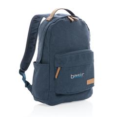 Vue Sac à dos Impact AWARE™ en toile 16oz recyclé de couleur bleu| Krokrodeal