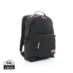 Vue Sac à dos Impact AWARE™ en toile 16oz recyclé de couleur noir| Krokrodeal