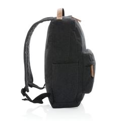 Vue Sac à dos Impact AWARE™ en toile 16oz recyclé de couleur noir| Krokrodeal