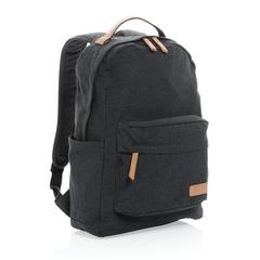 Vue Sac à dos Impact AWARE™ en toile 16oz recyclé de couleur noir| Krokrodeal