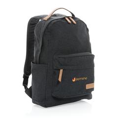 Vue Sac à dos Impact AWARE™ en toile 16oz recyclé de couleur noir| Krokrodeal