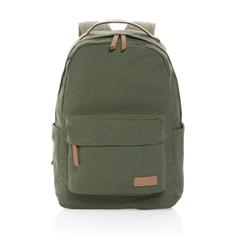Vue Sac à dos Impact AWARE™ en toile 16oz recyclé de couleur vert| Krokrodeal