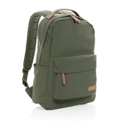 Vue Sac à dos Impact AWARE™ en toile 16oz recyclé de couleur vert| Krokrodeal