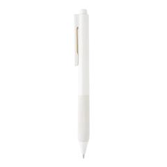 Vue Stylo X9 avec grip silicone de couleur blanc| Krokrodeal