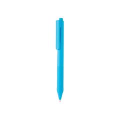 Vue Stylo X9 avec grip silicone de couleur bleu| Krokrodeal