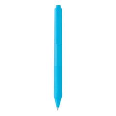 Vue Stylo X9 avec grip silicone de couleur bleu| Krokrodeal