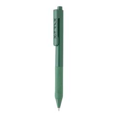 Vue Stylo X9 avec grip silicone de couleur vert| Krokrodeal