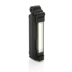 Vue Lampe de travail XL USB rechargeable en plastique RCS Gear X de couleur noir| Krokrodeal
