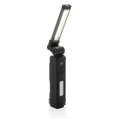Vue Lampe de travail XL USB rechargeable en plastique RCS Gear X de couleur noir| Krokrodeal