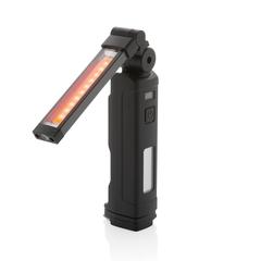 Vue Lampe de travail XL USB rechargeable en plastique RCS Gear X de couleur noir| Krokrodeal