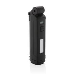 Vue Lampe de travail XL USB rechargeable en plastique RCS Gear X de couleur noir| Krokrodeal