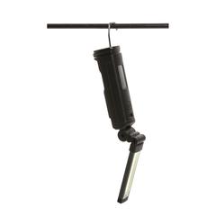 Vue Lampe de travail XL USB rechargeable en plastique RCS Gear X de couleur noir| Krokrodeal