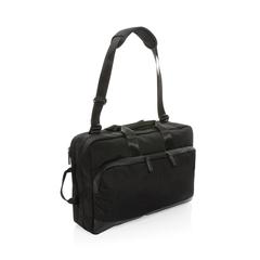 Vue Sac à dos 2-en-1 pour ordinateur portable Swiss Peak AWARE™ de couleur noir| Krokrodeal