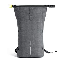 Vue Sac à dos antivol et anti-lacération Urban de couleur gris| Krokrodeal