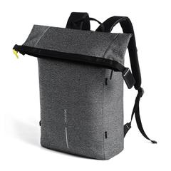 Vue Sac à dos antivol et anti-lacération Urban de couleur gris| Krokrodeal