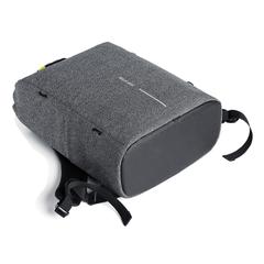 Vue Sac à dos antivol et anti-lacération Urban de couleur gris| Krokrodeal