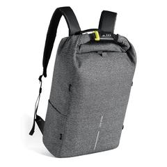 Vue Sac à dos antivol et anti-lacération Urban de couleur gris| Krokrodeal