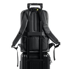 Vue Sac à dos antivol et anti-lacération Urban de couleur gris| Krokrodeal