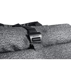 Vue Sac à dos antivol et anti-lacération Urban de couleur gris| Krokrodeal