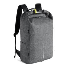 Vue Sac à dos antivol et anti-lacération Urban de couleur gris| Krokrodeal