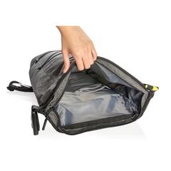 Vue Sac à dos antivol et anti-lacération Urban de couleur gris| Krokrodeal