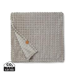 Vue VINGA Couverture en rPET GRS Branson de couleur gris| Krokrodeal