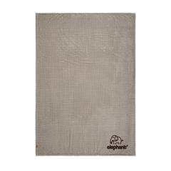 Vue VINGA Couverture en rPET GRS Branson de couleur gris| Krokrodeal