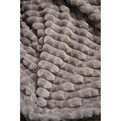 Vue VINGA Couverture en rPET GRS Branson de couleur gris| Krokrodeal