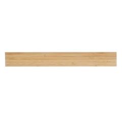Vue Règle 30cm épaisse et double face en bambou Timberson de couleur marron| Krokrodeal