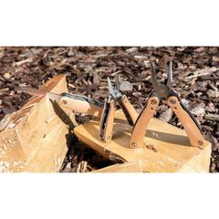 Vue Outil multifonctions Wood de couleur marron| Krokrodeal