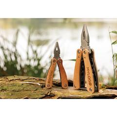 Vue Outil multifonctions Wood de couleur marron| Krokrodeal