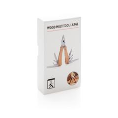 Vue Outil multifonctions Wood de couleur marron| Krokrodeal