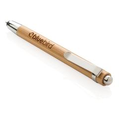 Vue Stylet en bambou de couleur marron| Krokrodeal