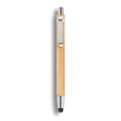 Vue Stylet en bambou de couleur marron| Krokrodeal