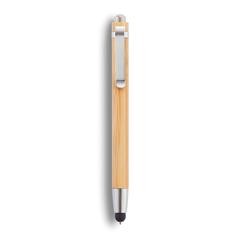 Vue Stylet en bambou de couleur marron| Krokrodeal