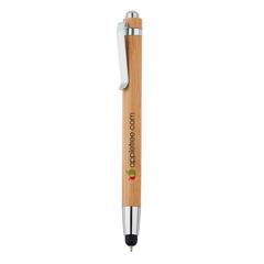 Vue Stylet en bambou de couleur marron| Krokrodeal