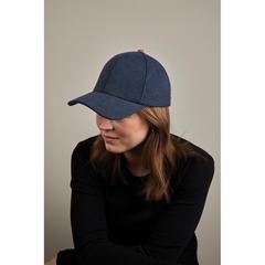 Vue VINGA Casquette en toile AWARE™ Bosler de couleur bleu| Krokrodeal
