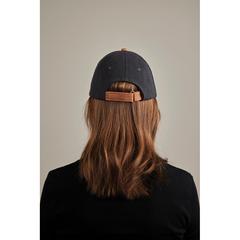 Vue VINGA Casquette en toile AWARE™ Bosler de couleur noir| Krokrodeal