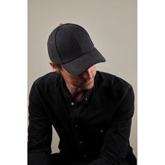 Vue VINGA Casquette en toile AWARE™ Bosler de couleur noir| Krokrodeal