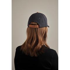 Vue VINGA Casquette en toile AWARE™ Bosler de couleur noir| Krokrodeal