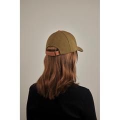 Vue VINGA Casquette en toile AWARE™ Bosler de couleur vert| Krokrodeal