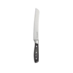 Vue VINGA Couteau à pain Kaiser de couleur gris| Krokrodeal