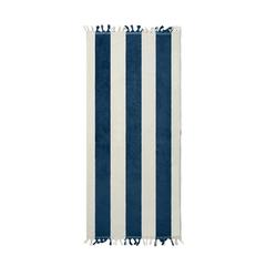 Vue VINGA Drap de bain Valmer de couleur bleu| Krokrodeal