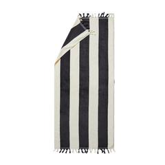 Vue VINGA Drap de bain Valmer de couleur noir| Krokrodeal