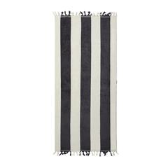 Vue VINGA Drap de bain Valmer de couleur noir| Krokrodeal