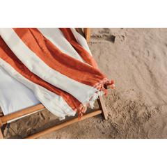 Vue VINGA Drap de bain Valmer de couleur blanc| Krokrodeal